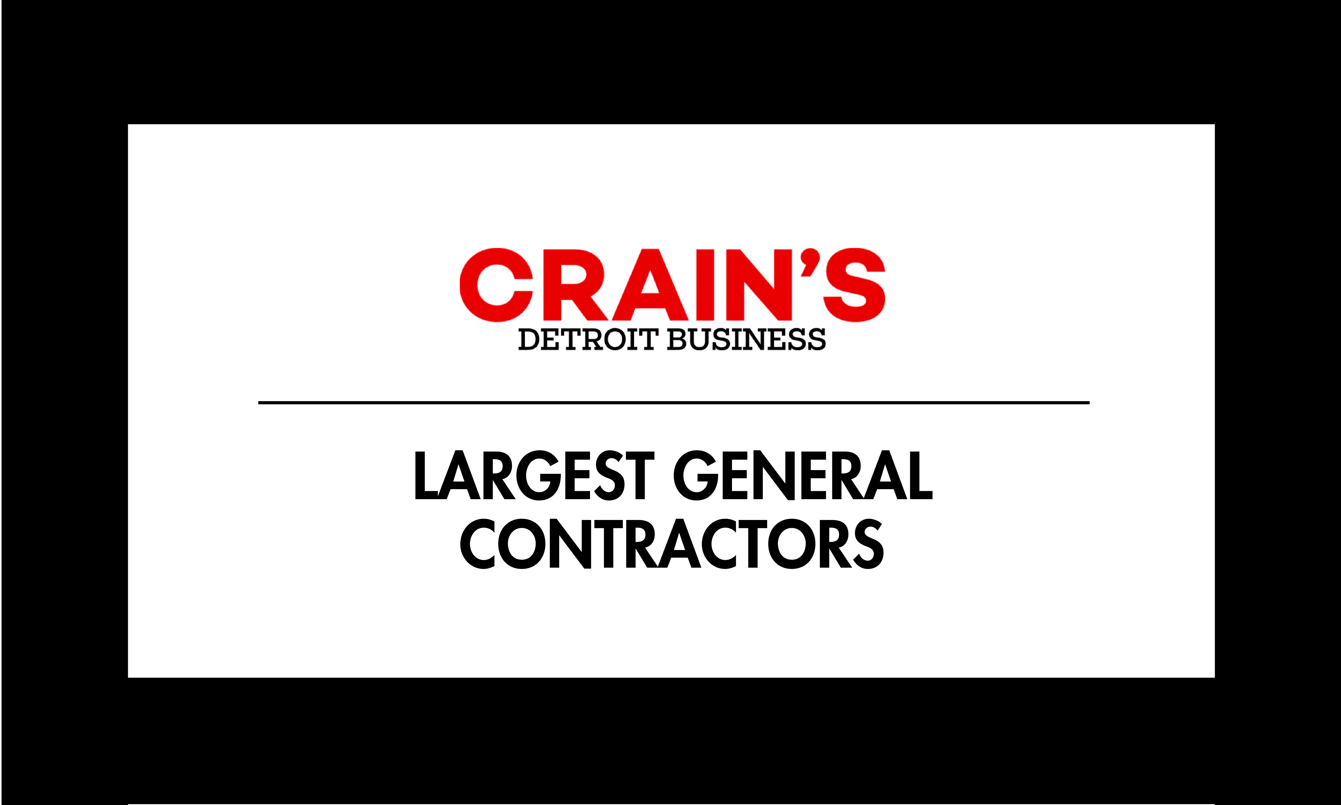 KIRCO MANIX Named Largest General Contractor by Crain’s Detroit Business