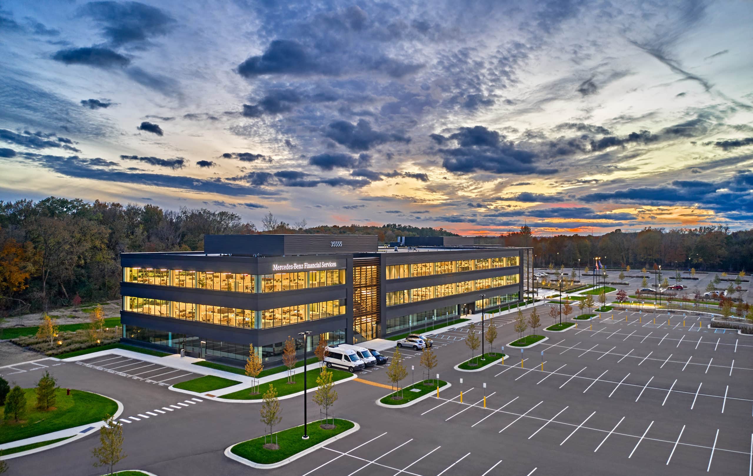 CoreNet Global Michigan Chapter Selects 2021 Project of the Year: Mercedes-Benz Financial Services HQ