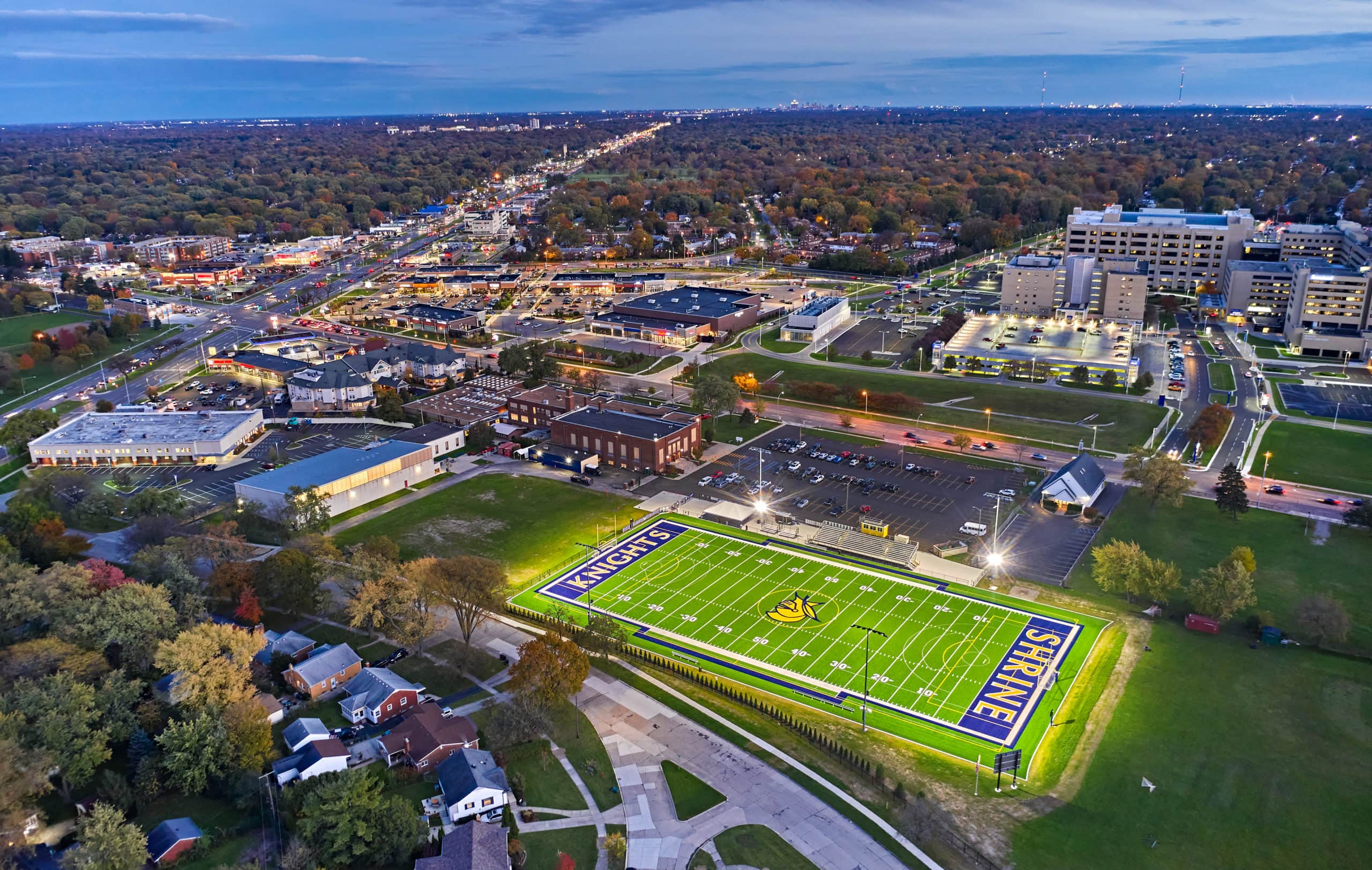 Royal Oak Shrine Football